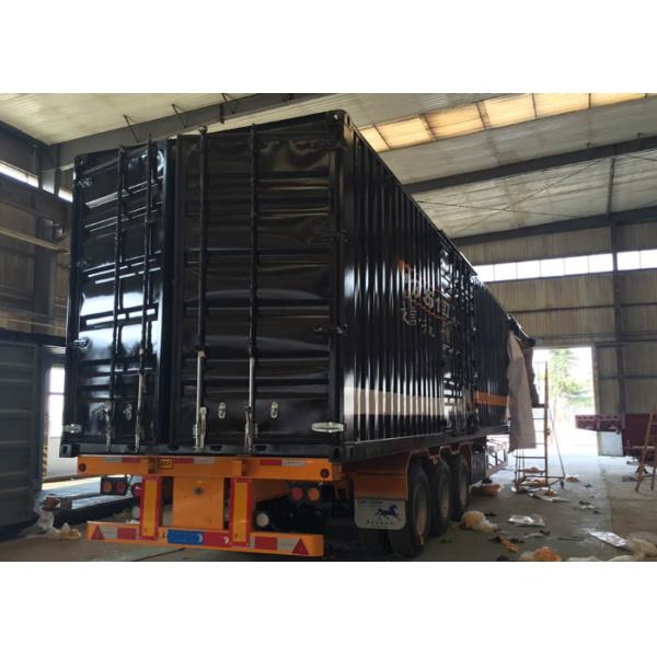Red Green Golden 3X16 Tons Semi Trailer Truck High Anti Breaking Strength