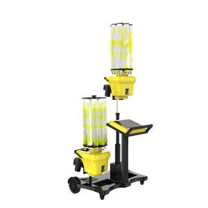 Wholesale Twin Badminton Shuttlecock Launcher Highest Feeding 7.5W OEM from china suppliers