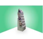 Custom Strong POS Cardboard Floor Display 15 Cells For Promote Fruit Keeper