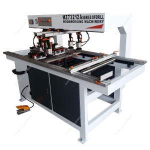 Wholesale 2 Head Multi Boring Machine for Wood Panel Board Drilling in Furniture Cabinet Door from china suppliers