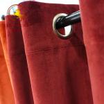 China factory Luxury Super Soft blackout Velvet Curtain for Living Room
