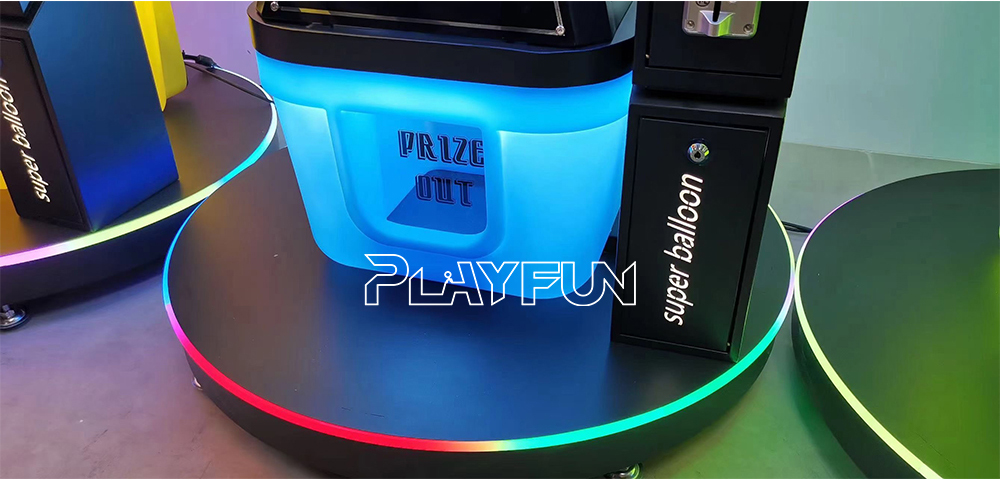 Playfun Hot Sale Amusement Center Coin Operated Arcade Game Super Balloon Hot Air Balloon New Gashapon Capsule Games Machines