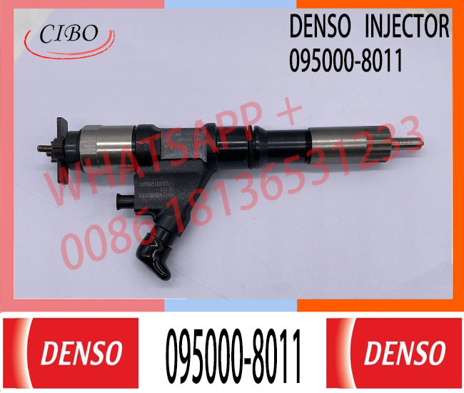Genuine diesel common Rail Injector VG1246080051 095000-8011 For HOWO A7