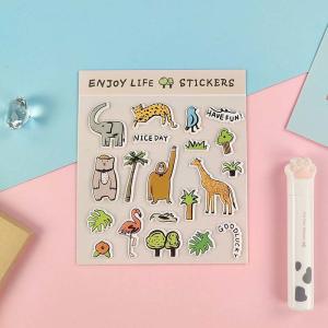 Wholesale 2mm Cartoon Sticker Sheet Activities Gifts Appreciation Stickers For Kindergarten from china suppliers