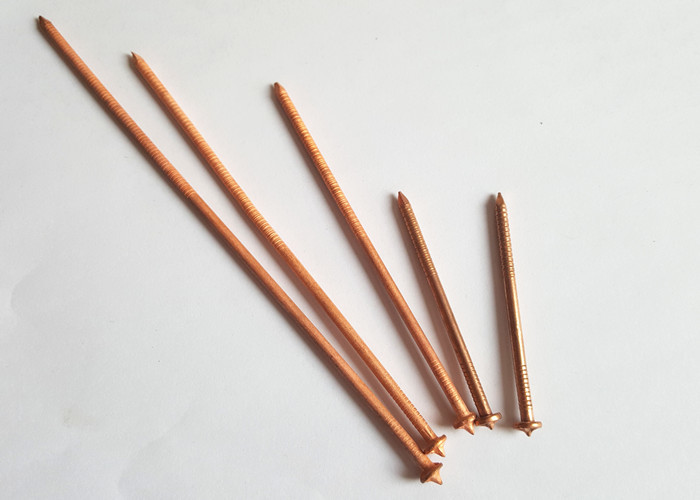 3mm Copper Plated Steel Stud Welding Insulation Pins With Self Locking Dome Caps