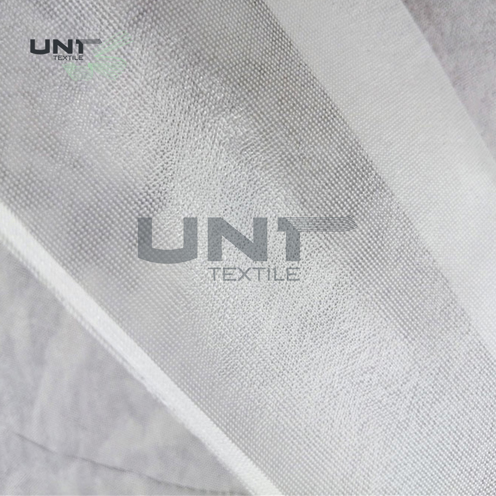 HDPE Mesh Adhesive Non Woven Fusible Interlining For Bonding Garment