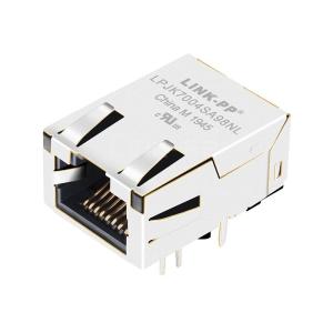 Wholesale Tyco 1368458-2 Compatible LINK-PP LPJK7004SA98NL 10/100 Base-T Orange&amp;Green/Yellow LED Tab Up Low-Profile RJ45 Magjack from china suppliers