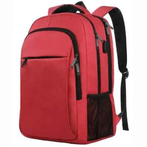 Wholesale Red Office Laptop Backpack Casual Sports Backpacks Anti Theft Student School Bag from china suppliers