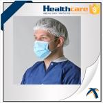 Hospital Face Mask Surgical Disposable 3 Ply With ISO 13485 / ISO 9001 Approved