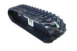 450mm Width Agricultural Rubber Tracks High Tear Resistance