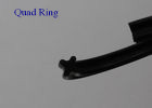 Inch Size Nitrile Rubber Quad Rings Seals Professional High Stability