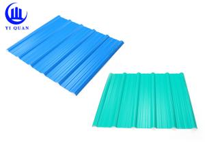 Wholesale 1130mm Muti Layers PVC Plastic Roof Sheet For Chemical Industry Charity from china suppliers