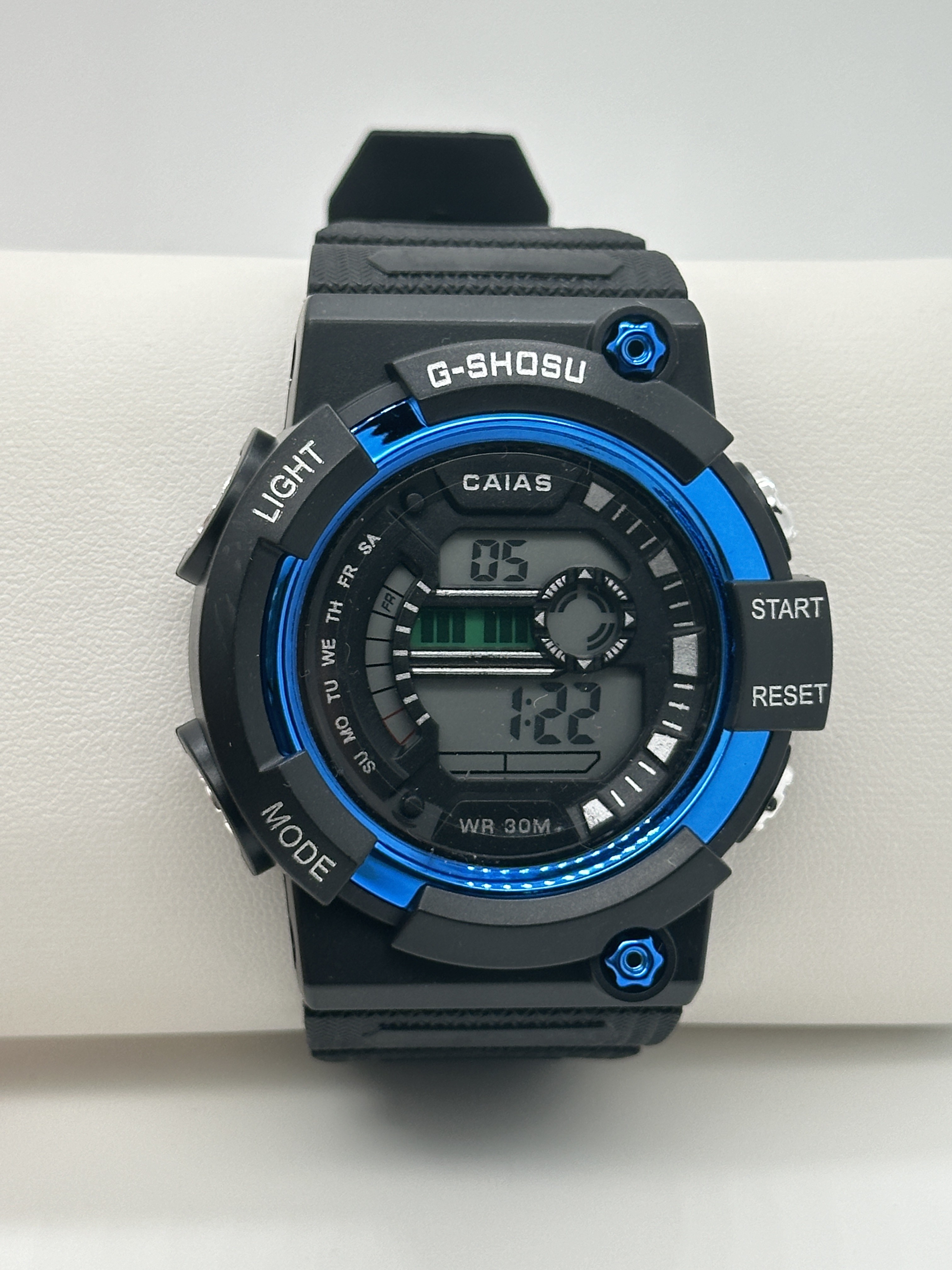 Luxury Digital Sport Watch 100M Water Resistant Silicone Strap Watches