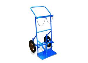 Wholesale AC20A Two Cylinders Powder Coated Steel Trolley Steel Bottle Trolley Load Capacity 50L from china suppliers