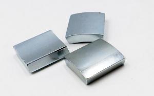 Wholesale Neodymium Rare Earth Motor Magnet Nickel Coating Arc Shaped High Coercive Force from china suppliers
