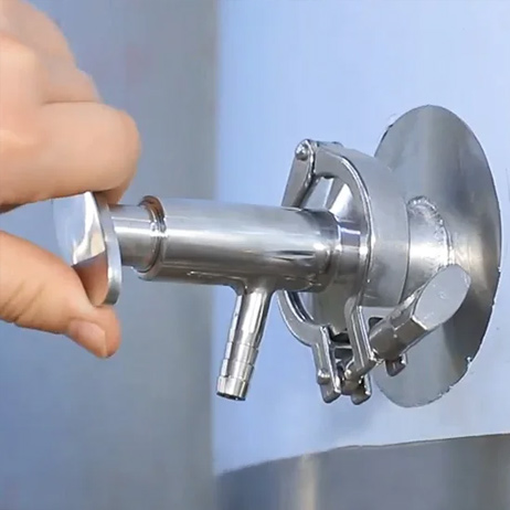 1000L Conical Beer Fermenter with Inner Surface Treatment Welds Grinded to Ra 0.6μm