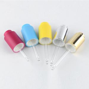 Wholesale Anodized Pressing Dropper Glass Refined Oil Glass Liquid Dropper Glue Head from china suppliers
