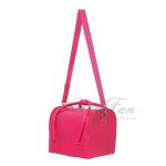 Professional Makeup Vanity Box , Removable PU Leather Cosmetic Travel Bag