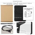 kaemeasu Hunting Laser Rangefinder Rechargeable Golf Telescope Angle Measuring
