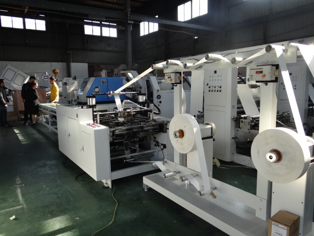 70-260mm Paper Handle Making Machine 20-80 Pcs/Min