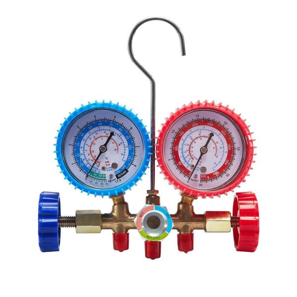 Double Digital Manifold Gauge Set 68mm Ac Manifold Gauge Set R22
