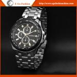 031A Day&Date Analog Watches Quartz Movement Stainless Steel Sports Watch Casual