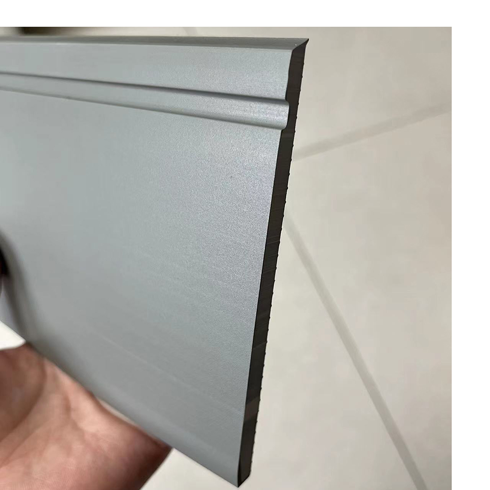 Rubber Wall Base for Protection Vinyl Cove Base OEM Design Flexible PVC Skirting Board