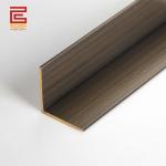 Brushed Solid Brass L Profile Wall Edging Strip In Residential And Commercial