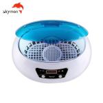 Skymen 600ml 40KHz Household Ultrasonic Jewelry and Glass Cleaner SUS304 Tank