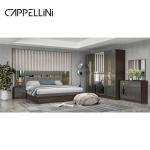 Foshan Wholesale Price King Size Wooden Leather Bed Room Home Modern Luxury
