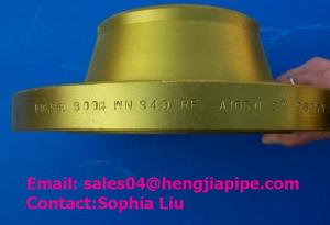 Wholesale B16.5 WELD NECK FLANGES SCH40 A105N from china suppliers
