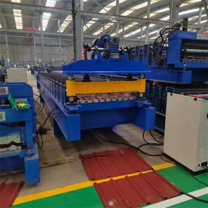 Wholesale Metal Painted Casted Galvanized 840 Ibr Roof Panel Roll Forming Machine For Building Materials from china suppliers
