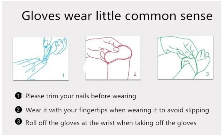 Safe Disposable medical nitrile glove / Vinyl Latex Examination Medical Gloves