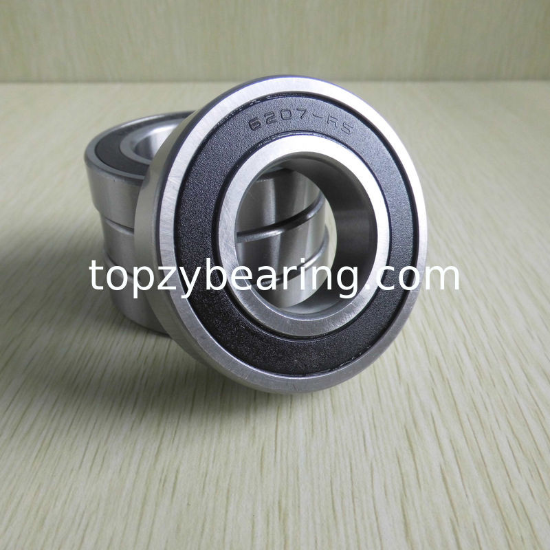 Chrome Steel Bearing 6207 2RZ 6207zz Bearing 6207 2z deep groove ball bearing 6207 2RS Size 35x72x17 mm 6207NR 6207 zz