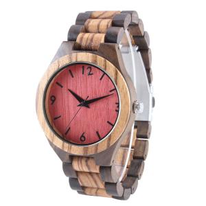 Wholesale OEM Women Mens Wooden Watch Waterproof Quartz Movt Watch from china suppliers