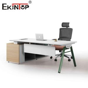 Wholesale High-Quality L-Shaped Executive Office Desk Furniture Supplier Custom Made Desk from china suppliers
