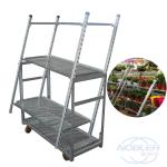 Dutch Trolley Danish Trolley Cc Container Rack Flower Shipping Trolley Cart