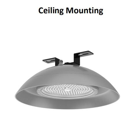 Pipe Ceiling Loop Mounted Commercial LED High Bay Lighting 100W Easy To Clean