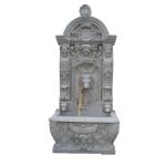 Garden stone wall fountain carving statue water fountain ,stone carving supplier