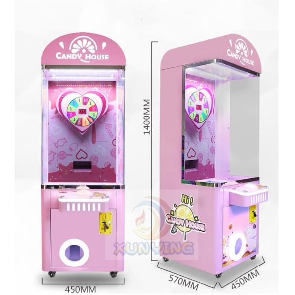 EU/US/UK/AU Plug Candy House Coin Operated Arcade Toy Suger Kids Claw Crane Game