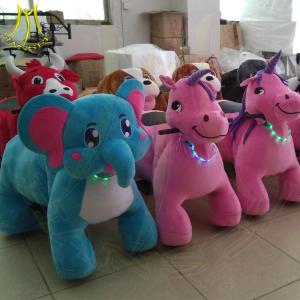 Wholesale Hansel entertainment equipment coin operated kids ride kiddie ride on animals from china suppliers