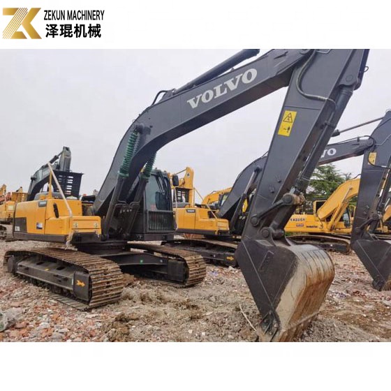 Volvo 210 Excavator EC210D EC210DL Used Diggers 21 Ton Operating Weight