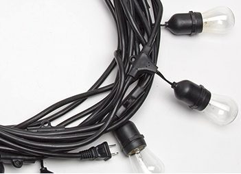 Solar Rope Lights Outdoor LED Belt String B22 E27 With IP65 Customized Size