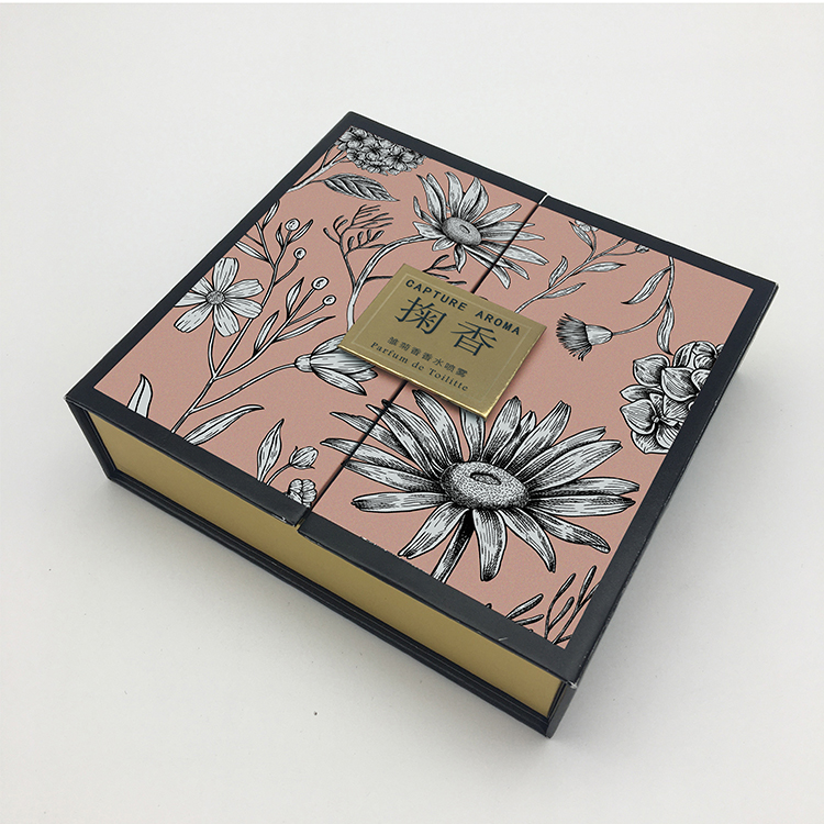 Folders Box Type Empty Cosmetic Sets Gift Boxes for Lipstick Bottle Perfume Oil Bottles