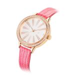 Japan MIYOTA Leather Strap Quartz Watch Ladies Waterproof With Cech Stones