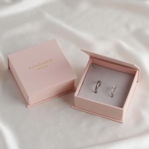 Wholesale Magnetic Jewelry Rigid Packaging Box Luxury With Hot Stamping Logo from china suppliers