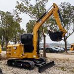 Used Caterpillar 306 Excavator 0.22m³ Bucket Capacity 105L Fuel Tank 35kw Rated