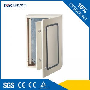 Electro - Galvanized Circuit Breaker Distribution Box Grey Color CE Certification