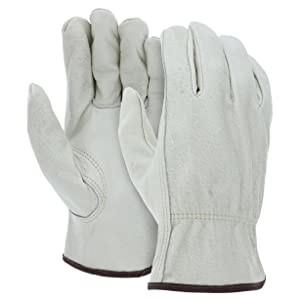 Wholesale FuXing Microfiber Synthetic Warm Leather Work Gloves Anti Puncture from china suppliers