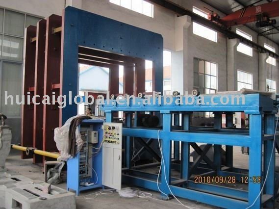 Manufacturing Plant Solid Tyre Vulcanizing Press Machine with Piston Stroke 700mm-1m